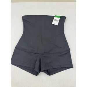Maidenform High-Waist Boyshort Shapewear Women's Size L Black NEW